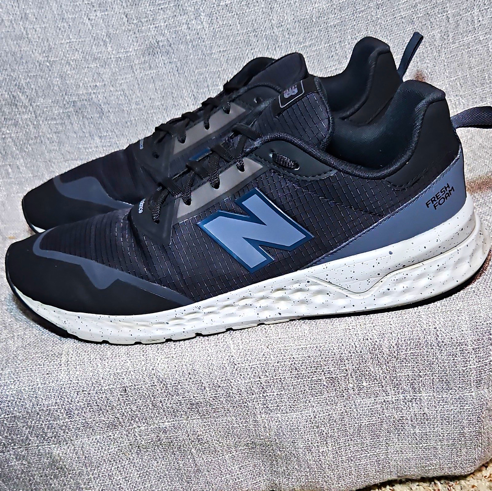 New Balance Fresh Foam 515 Mens 13 D Black Gray Running Shoes Sneakers MS515LF2